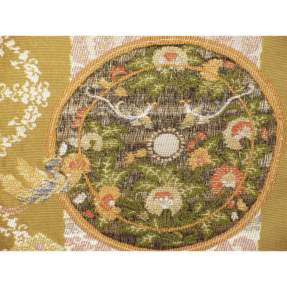 【未使用品】袋帯　【山口美術織物】