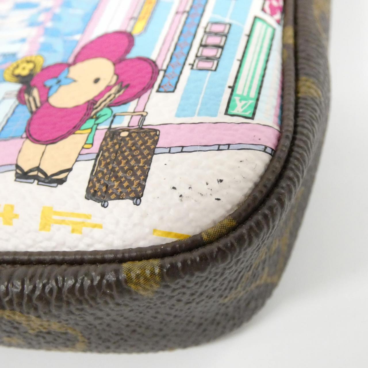 ルイヴィトン モノグラム(ヴィヴィエンヌ ホリデイ) ミニ ポシェット アクセソワール M81637 アクセサリーポーチ