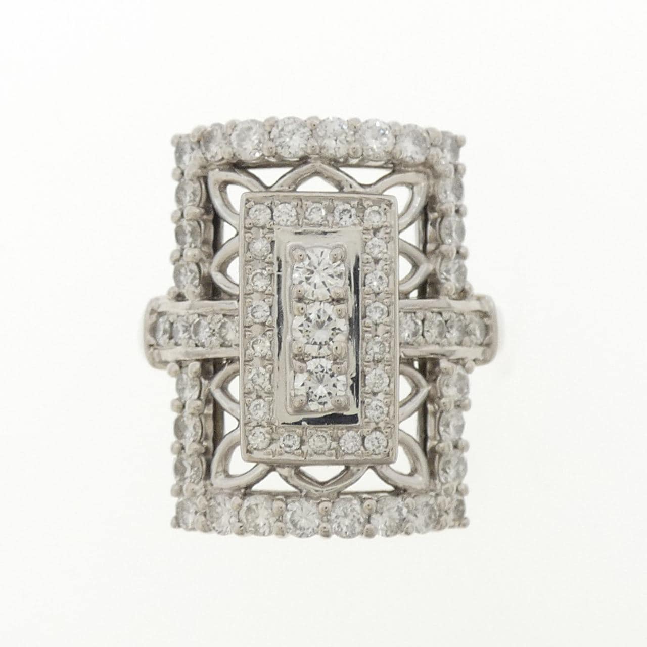 PT900 ダイヤモンド リング 1.51CT