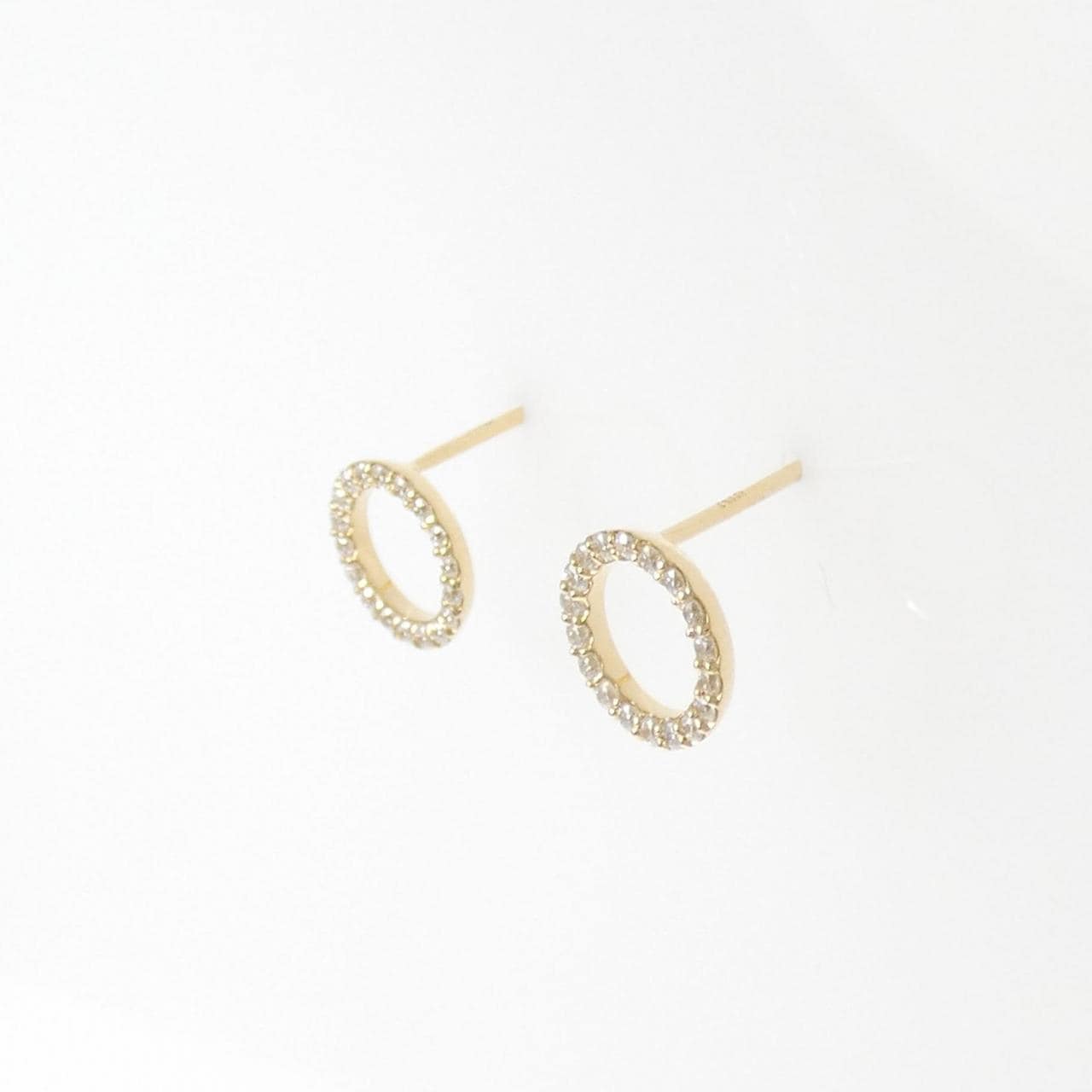 K18YG ダイヤモンド ピアス 0.17CT