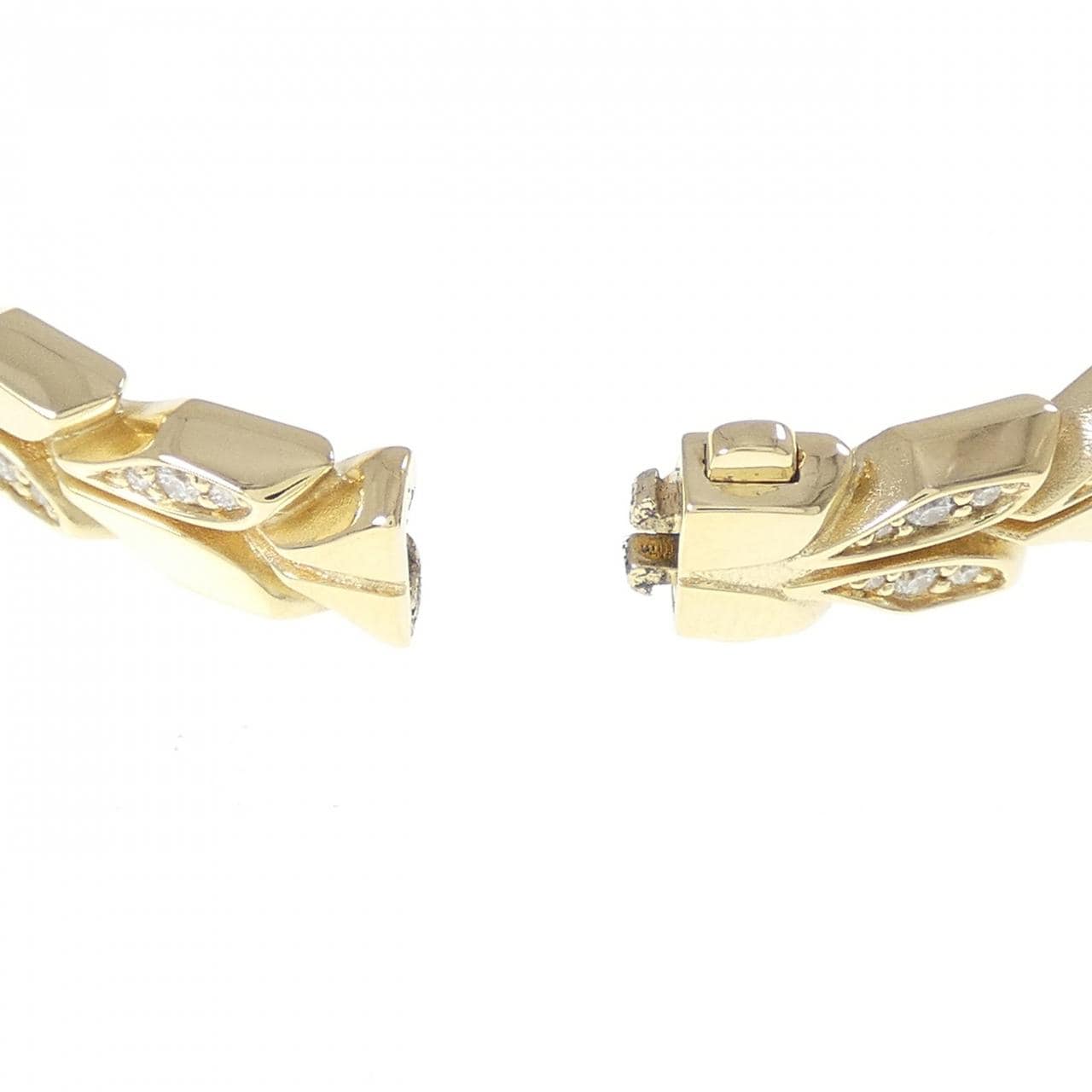 ティファニー ヴァイン ヒンジ バングル 0.46CT