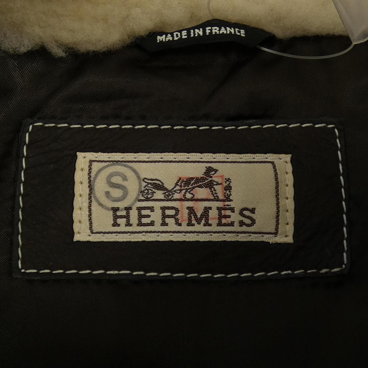 エルメス HERMES ムートンジャケット