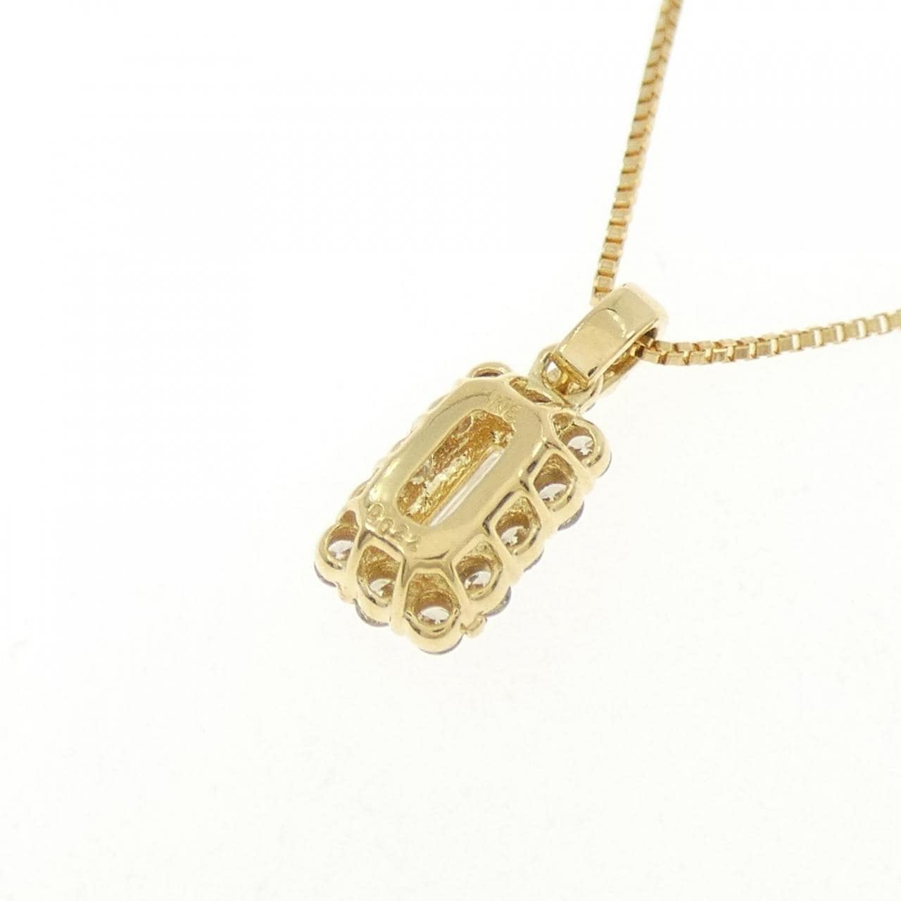 K18YG ダイヤモンド ネックレス 0.22CT