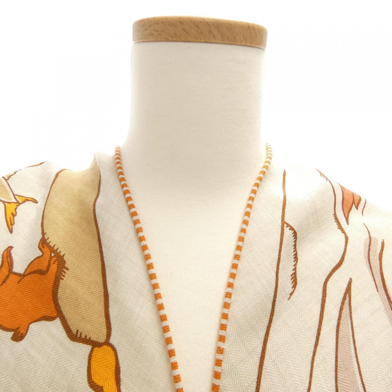 HERMES HERMES MILLE ET UN LAPINS H364007S 三角 Géan 披肩