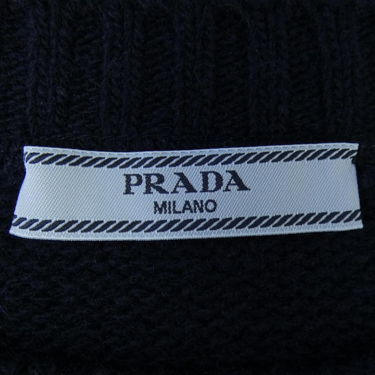プラダ PRADA インターシャロゴ P24U1T S231 1YMW ニット