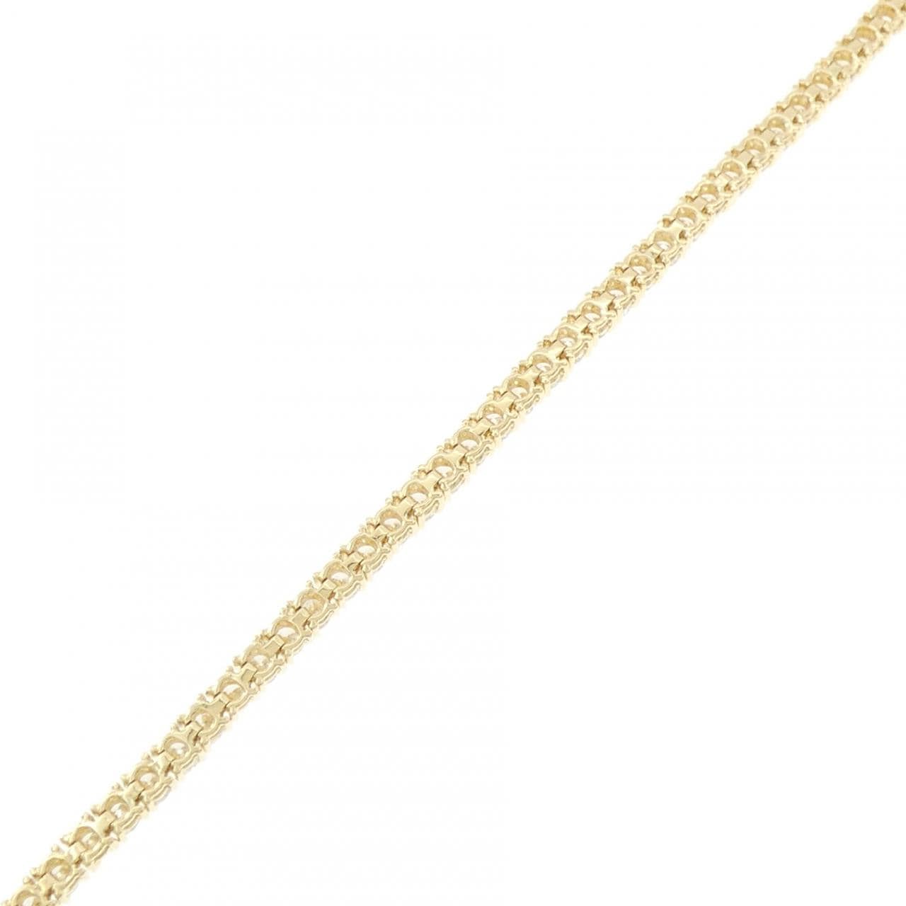 K18YG ダイヤモンド ブレスレット 3.62CT