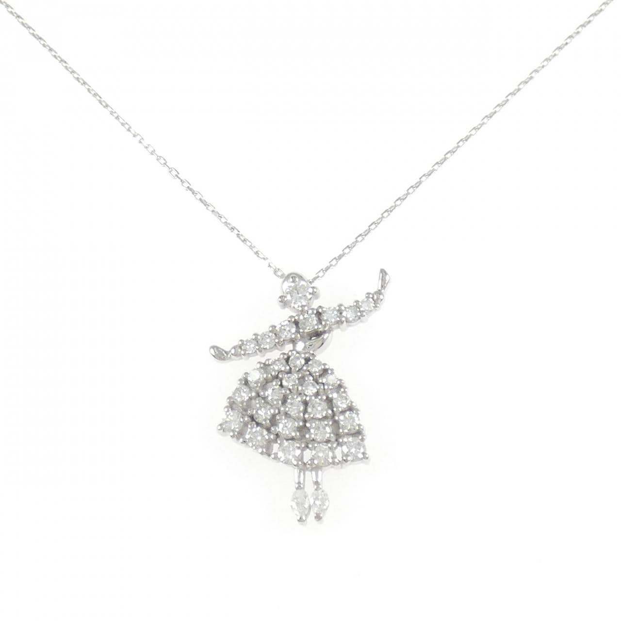 タサキ ダイヤモンド ネックレス 0.69CT