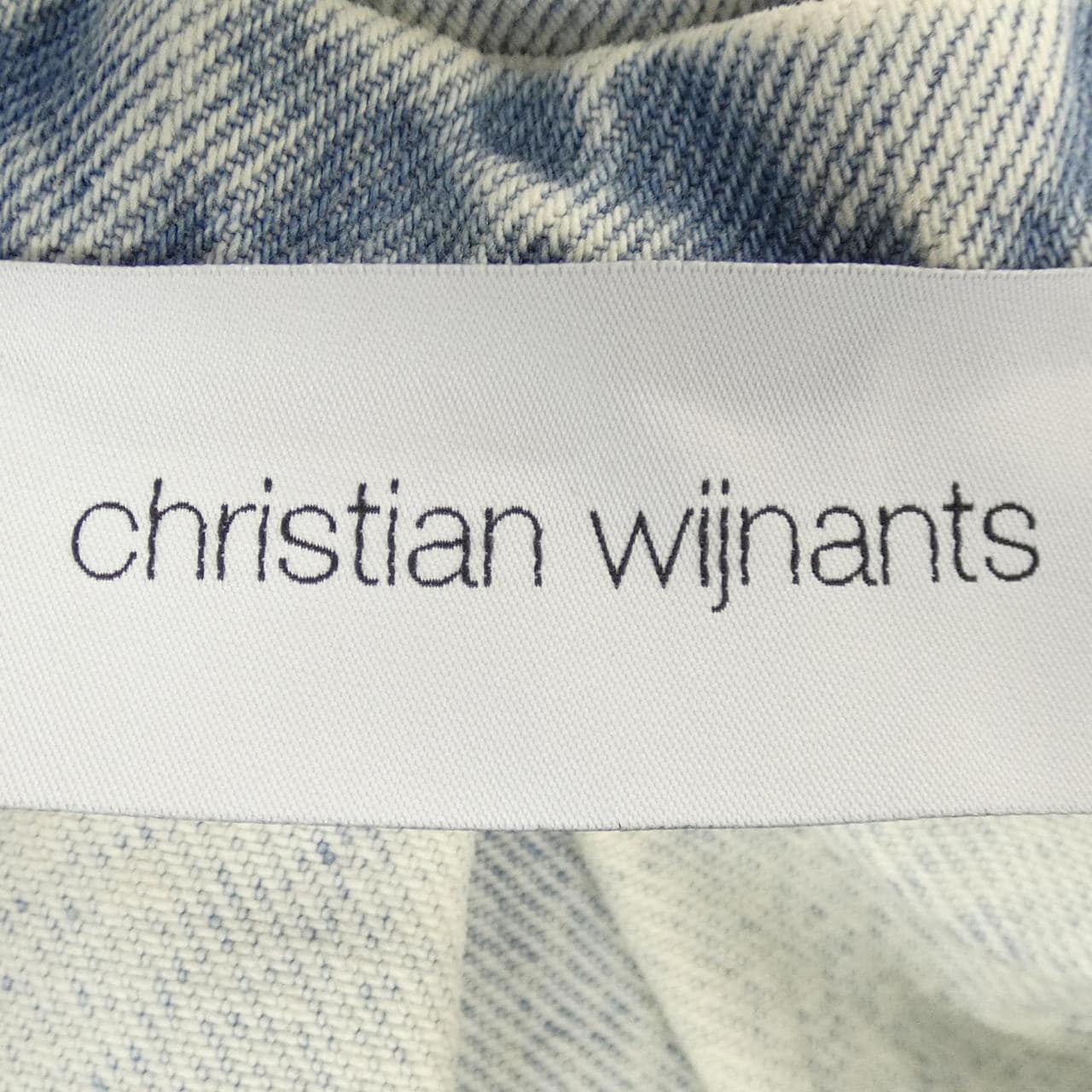 Christian wijnants牛仔外套
