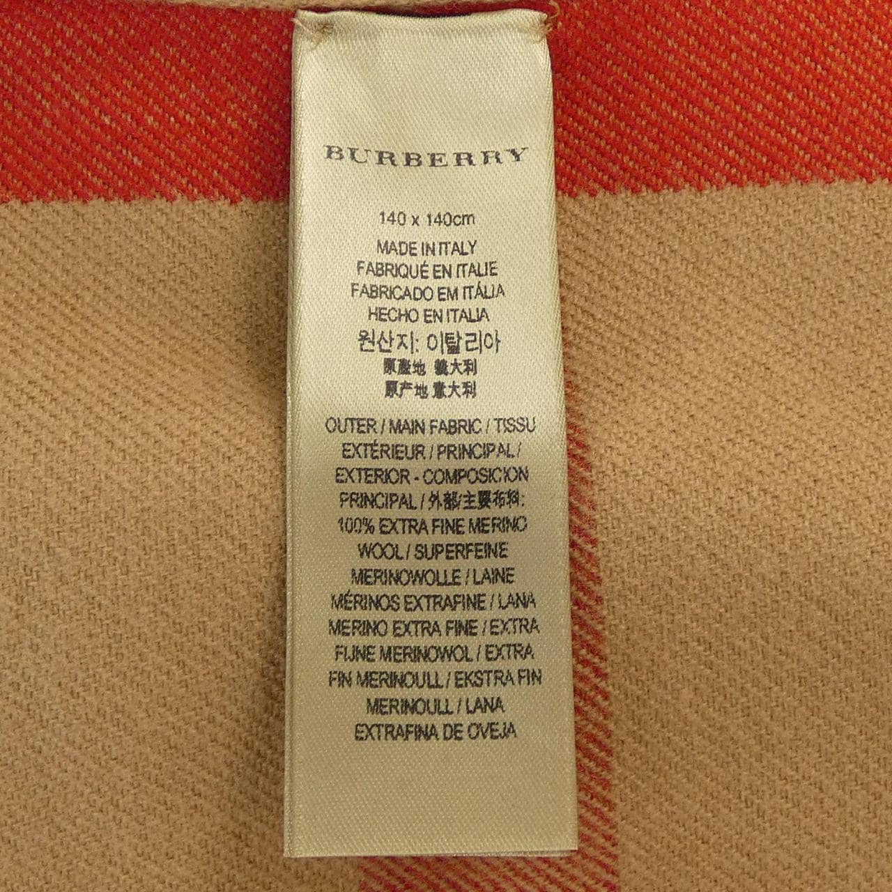 バーバリー BURBERRY ケープ