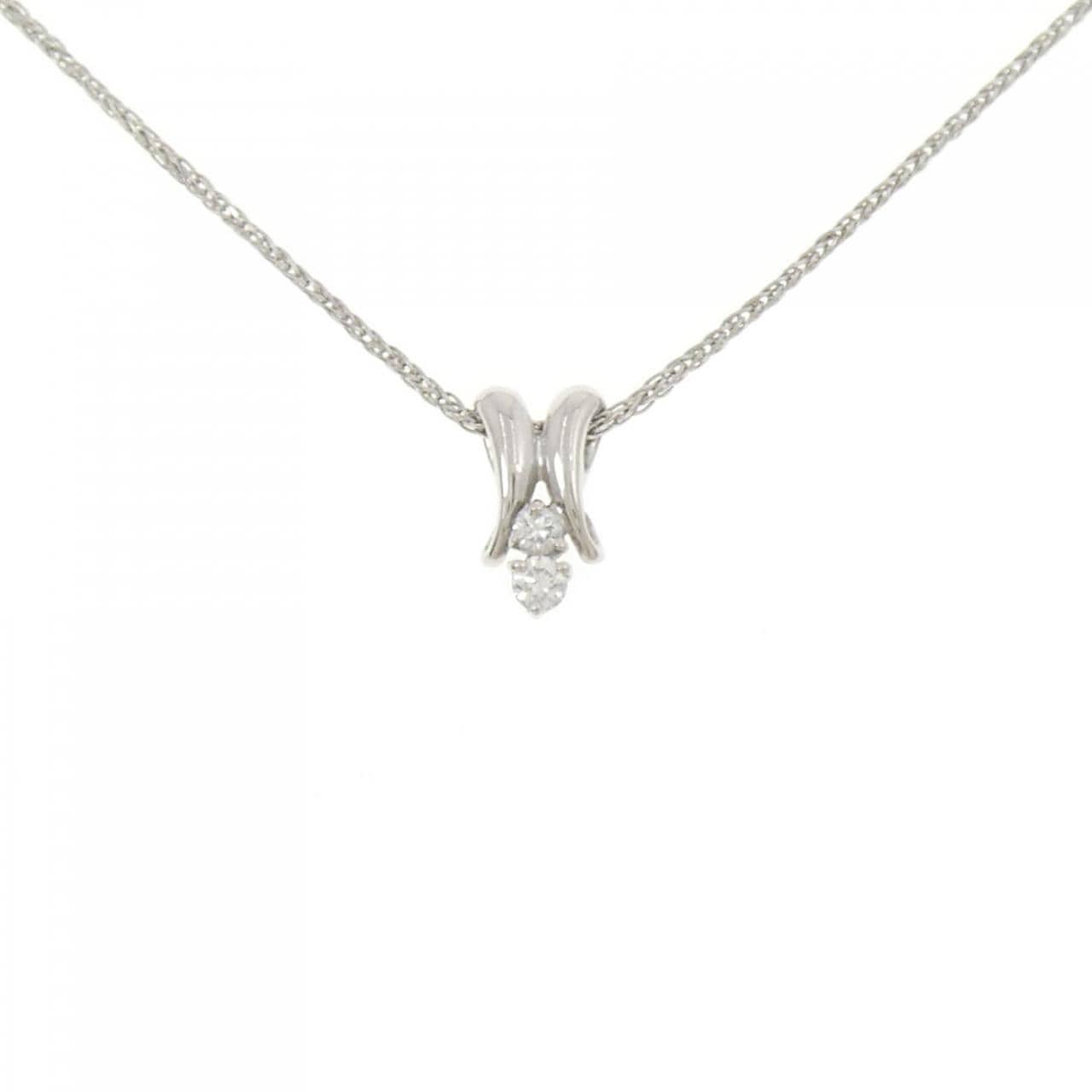 PT900/PT850 ダイヤモンド ネックレス 0.15CT
