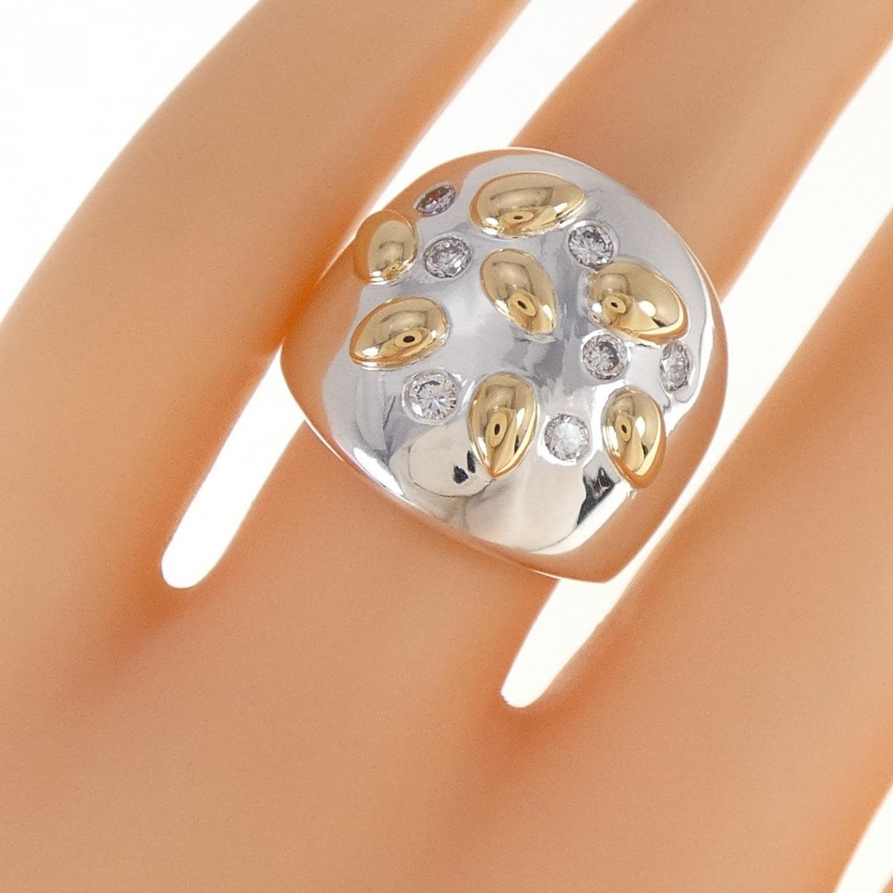 【ヴィンテージ】エルメス 925/ホールマーク リング
