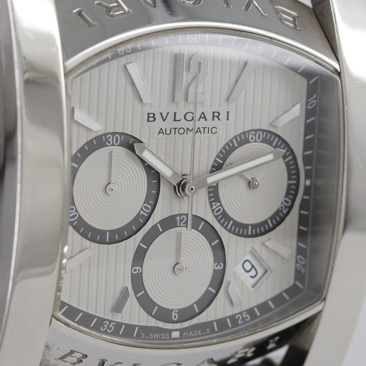 【ノーメンテナンス特価】ブルガリ アショーマクロノ JAPAN LIMITED AA48SCH/AA48C6SLDCH/JP SS 自動巻