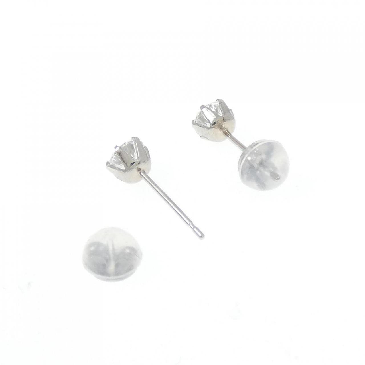PT单钻钻石耳环 0.602CT