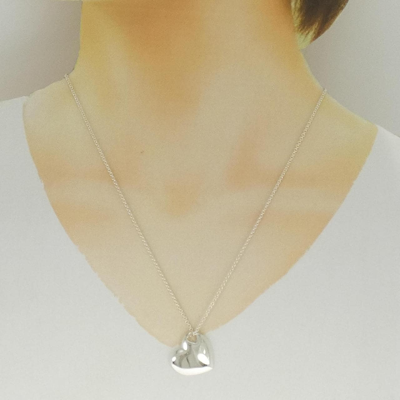 ティファニー 2ハート ネックレス