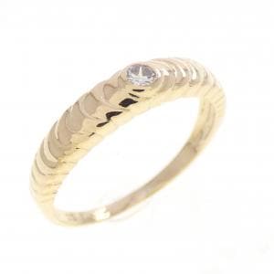 K18YG ダイヤモンド リング 0.06CT