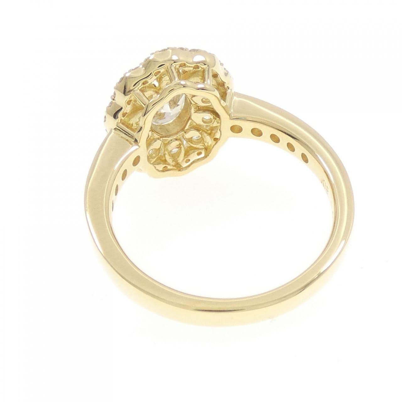 K18YG ダイヤモンド リング 0.783CT
