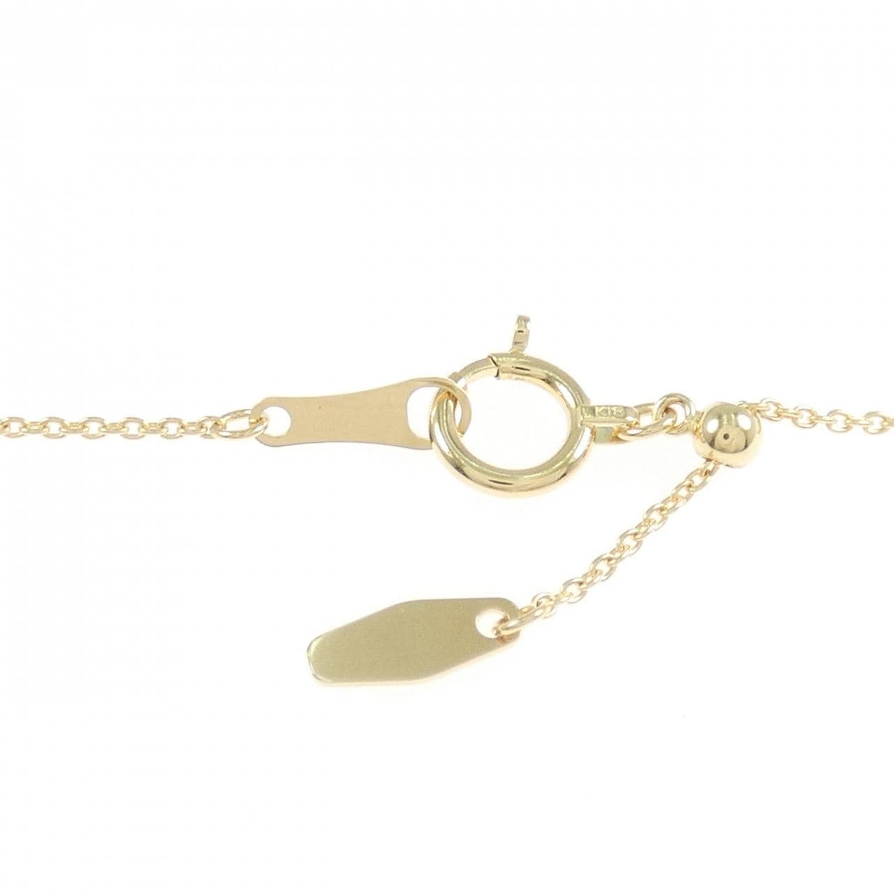 【リメイク】K18YG ダイヤモンド ネックレス 0.514CT E SI2 オーバルカット