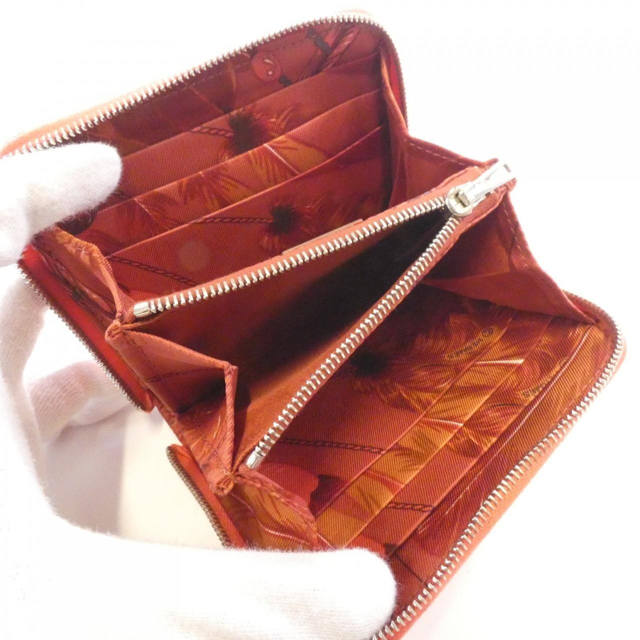 エルメス BRAZIL シルク イン コンパクト 068919CK 財布