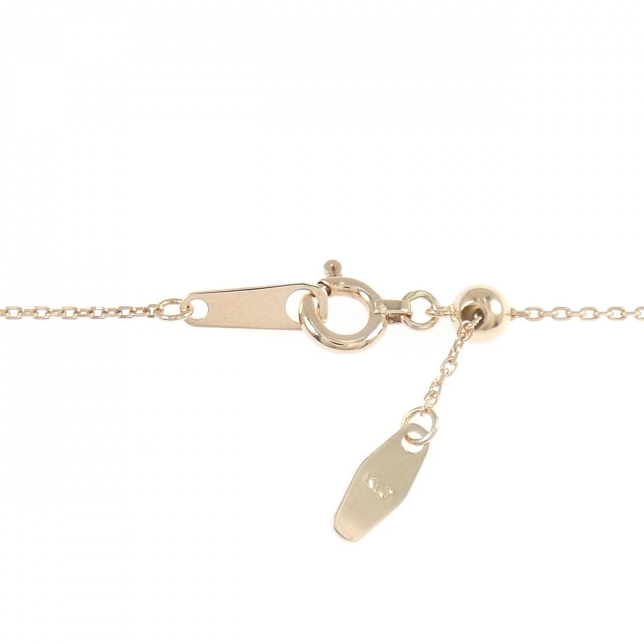 K10PG キュービック ネックレス