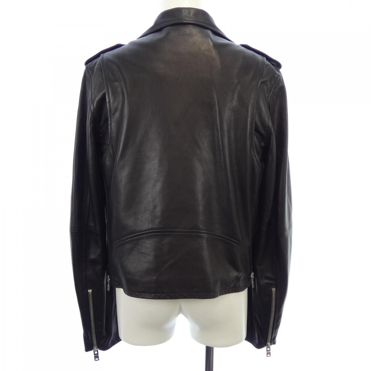 アミリ AMIRI レザーライダースジャケット