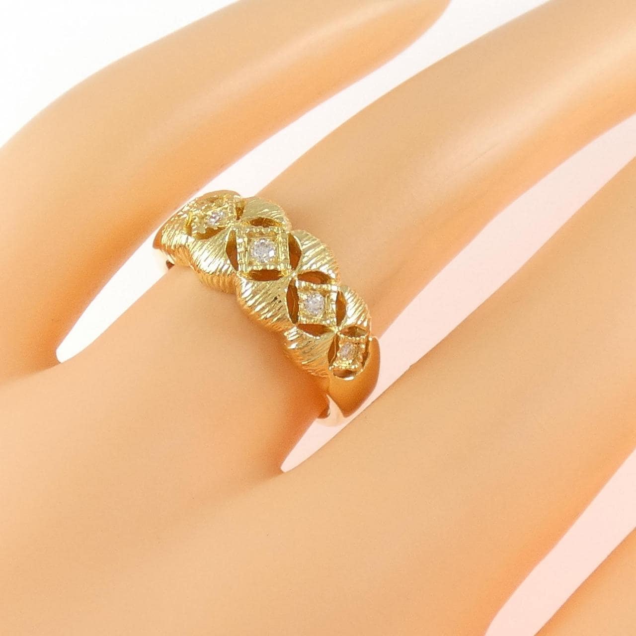 ミキモト ダイヤモンド リング 0.06CT