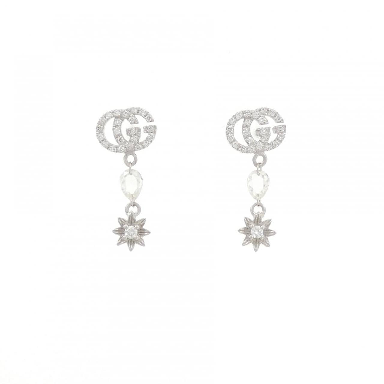 グッチ ダイヤモンド ピアス