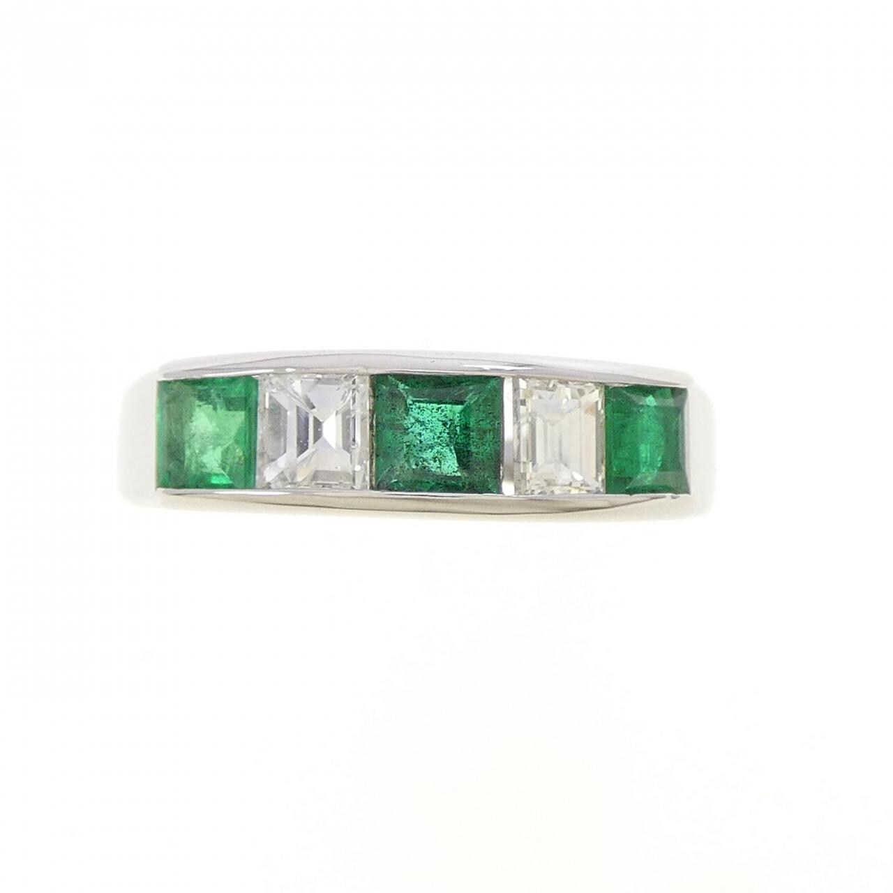 PT900 エメラルド リング 0.81CT
