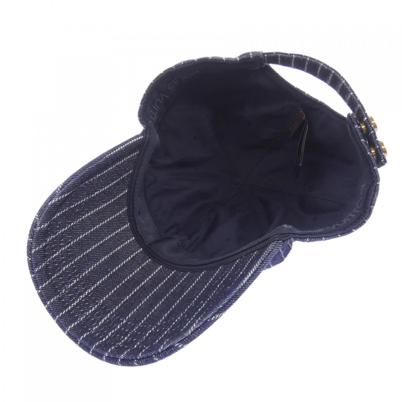 ルイヴィトン LOUIS VUITTON デニムストライプ M5146 キャップ