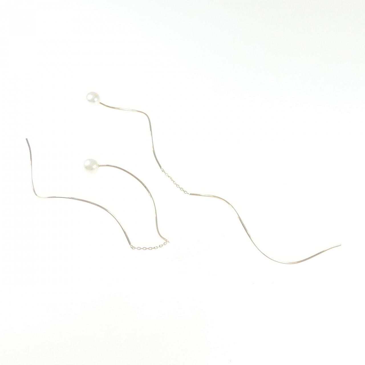 Tasaki Akoya pearl earrings 5.6mm