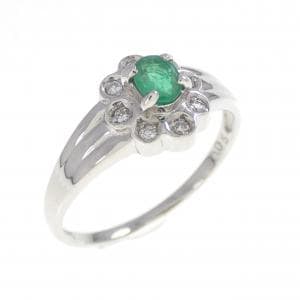 PT900 エメラルド リング