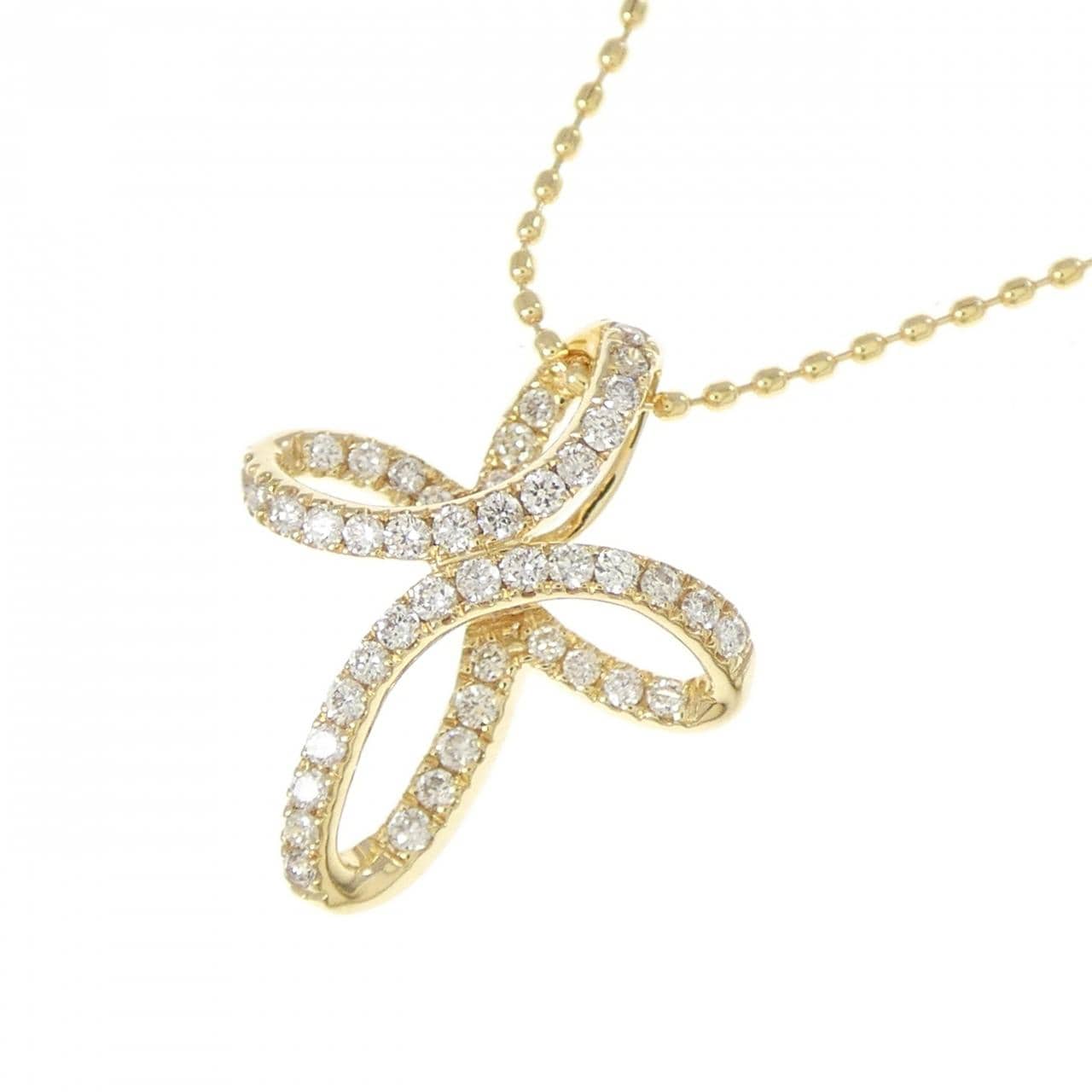 ジーエスティービー ダイヤモンド ネックレス 0.17CT