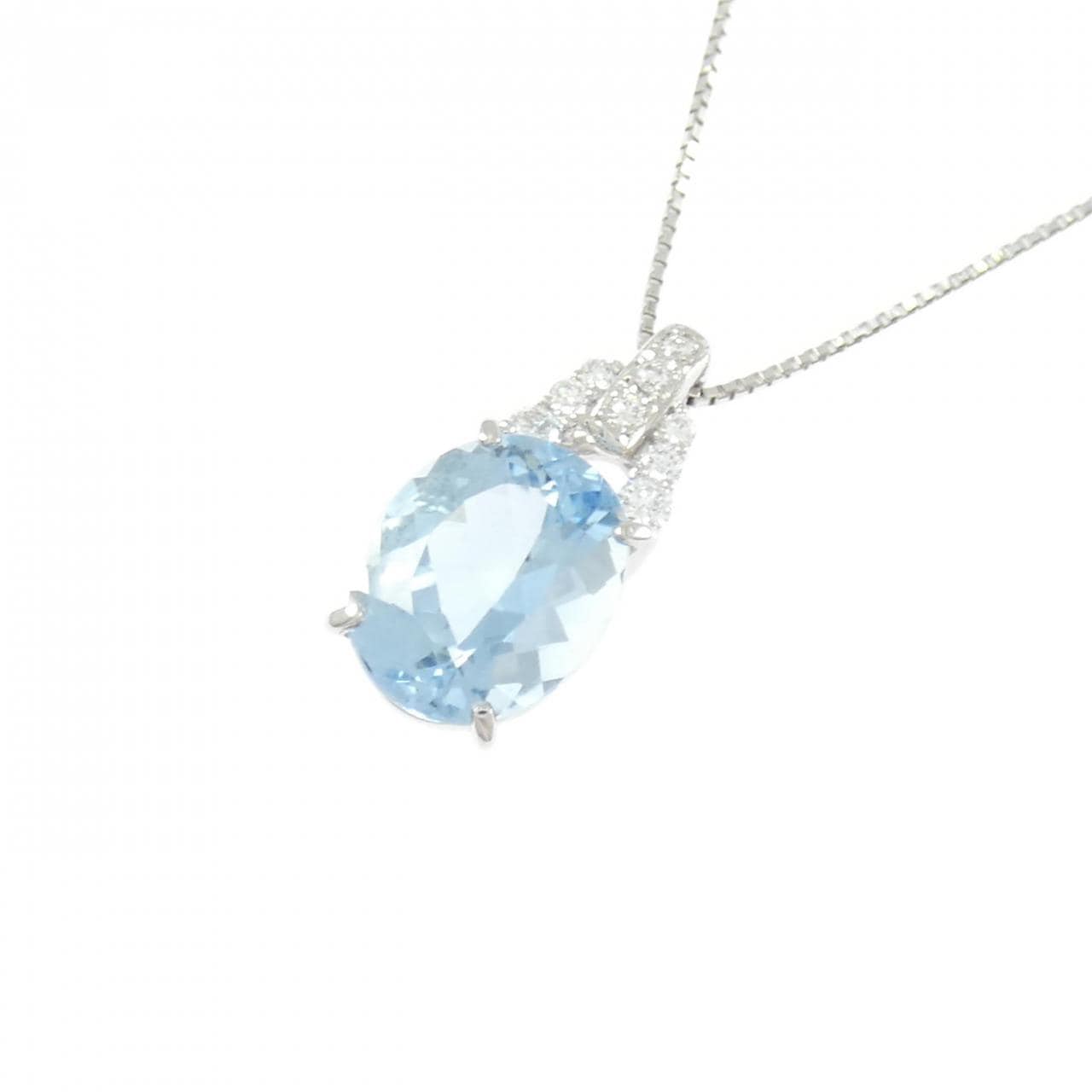 PT900/PT850 アクアマリン ネックレス 3.13CT