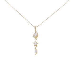 K18YG ダイヤモンド ネックレス 0.25CT