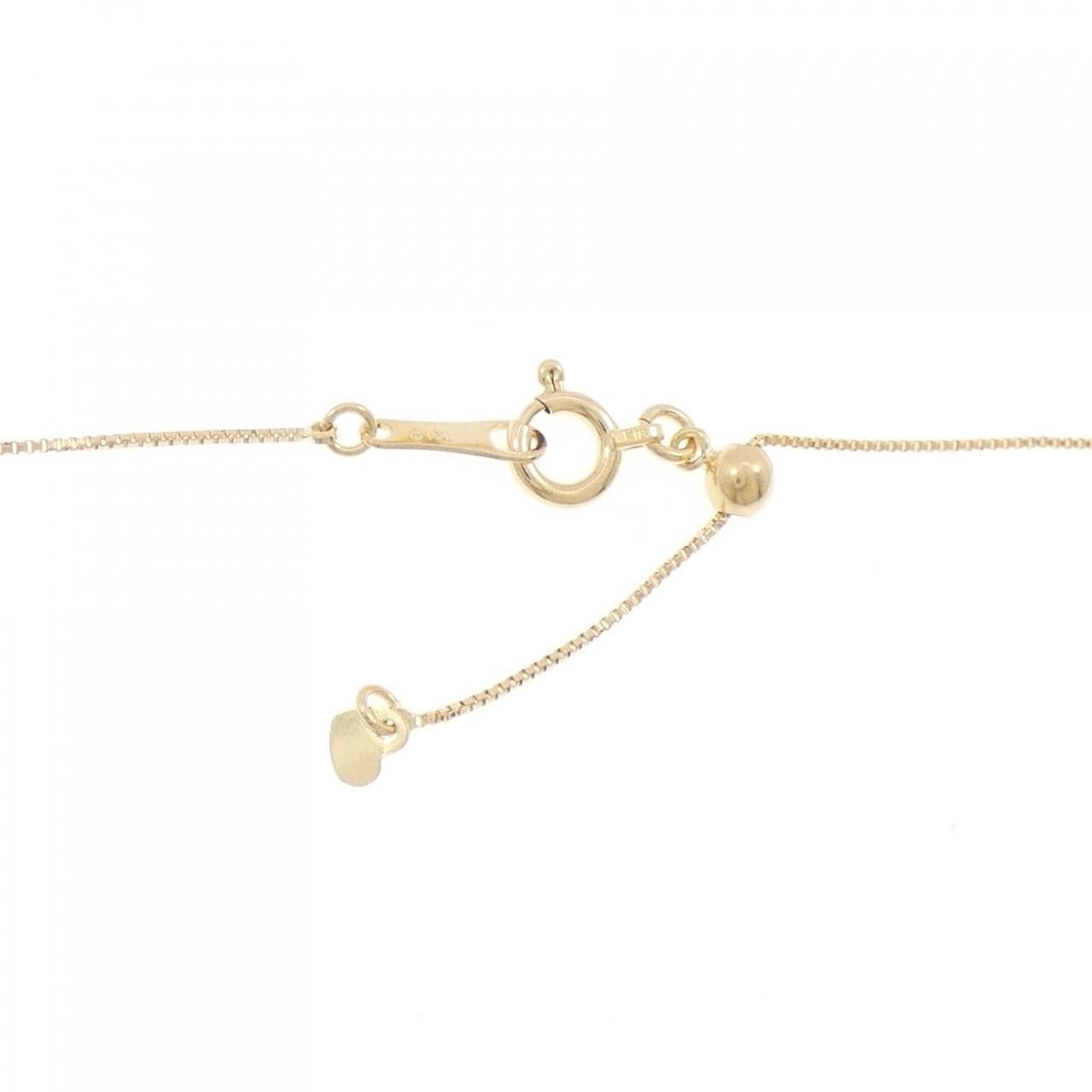 K18YG ダイヤモンド ネックレス 0.10CT