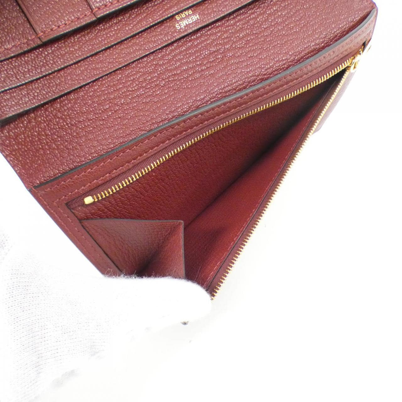 HERMES Bearn Soufflé 039078CC 钱包