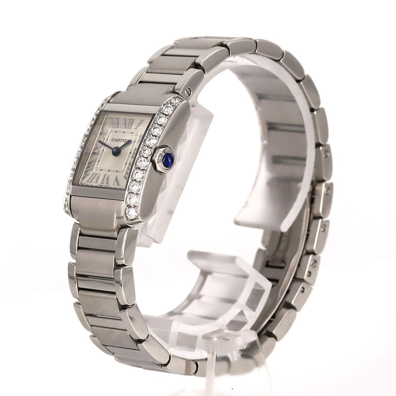 カルティエ タンクフランセーズSM/D W4TA0020 SS クォーツ