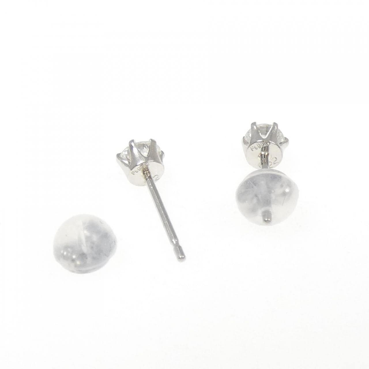 PT900 ダイヤモンド ピアス 0.44CT