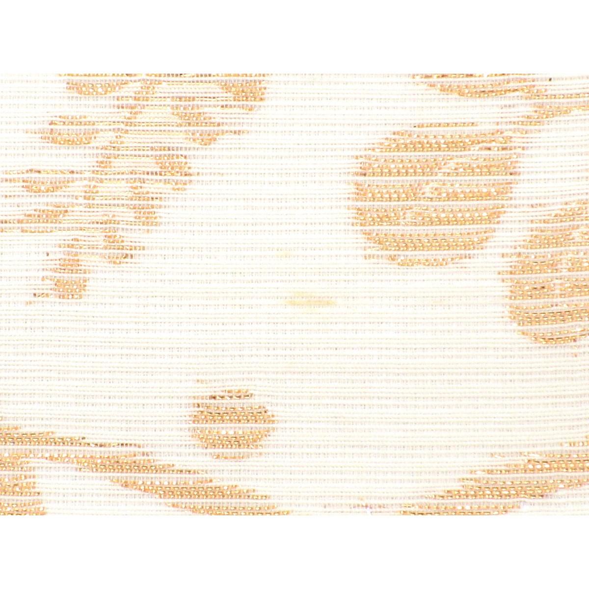 【未使用品】夏袋帯　絽織　全通柄