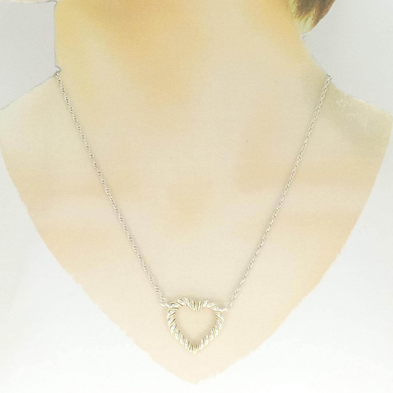 TIFFANY 925/750YG necklace