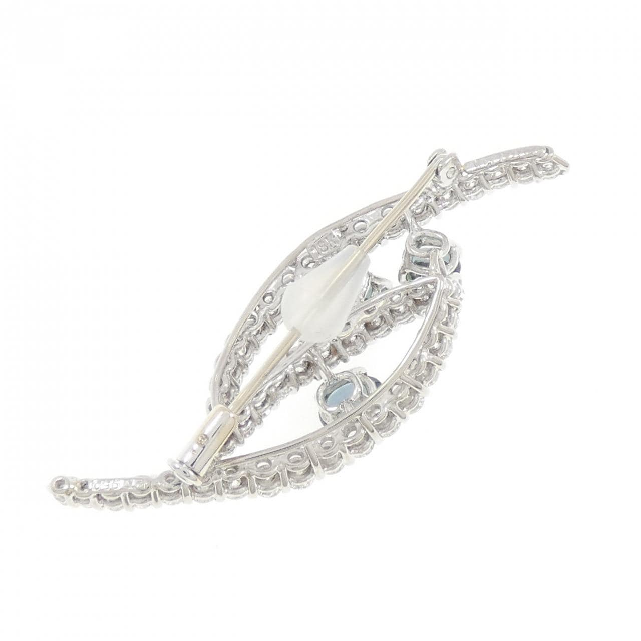 ミキモト アレキサンドライト ブローチ 0.71CT