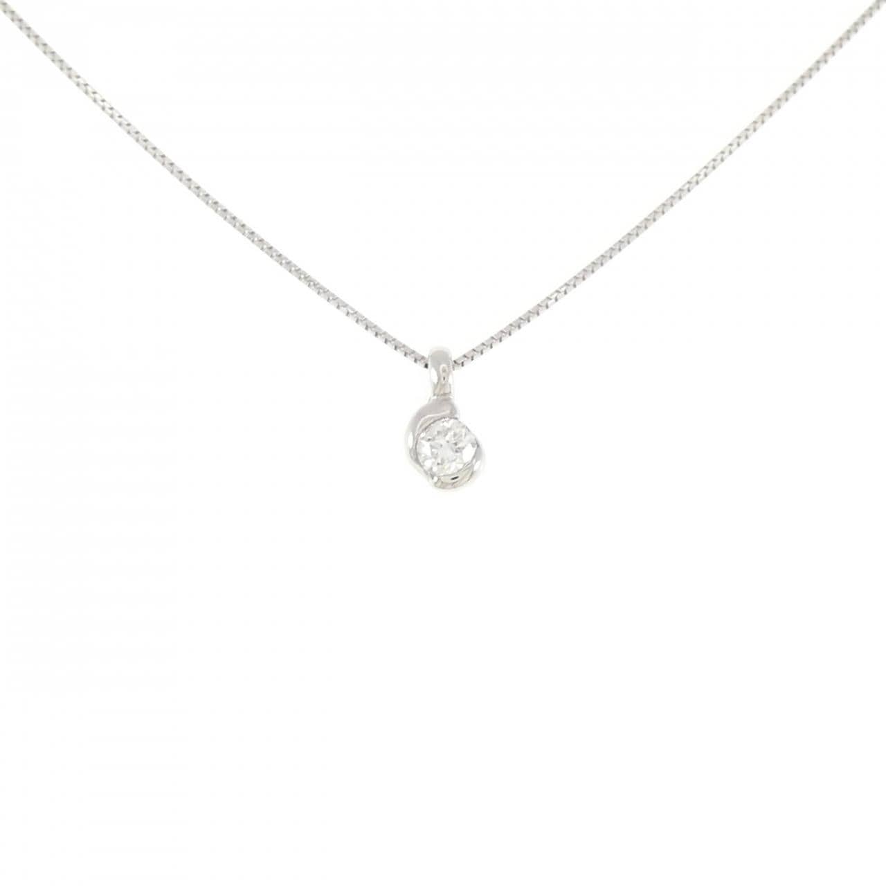PT ダイヤモンド ネックレス 0.13CT