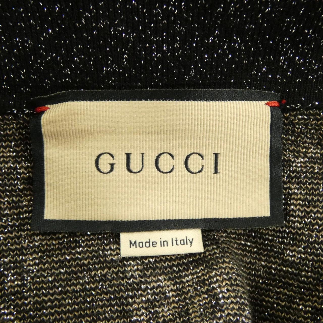 グッチ GUCCI ラメGGジャカード ポロドレス 678437 XKB54 ワンピース