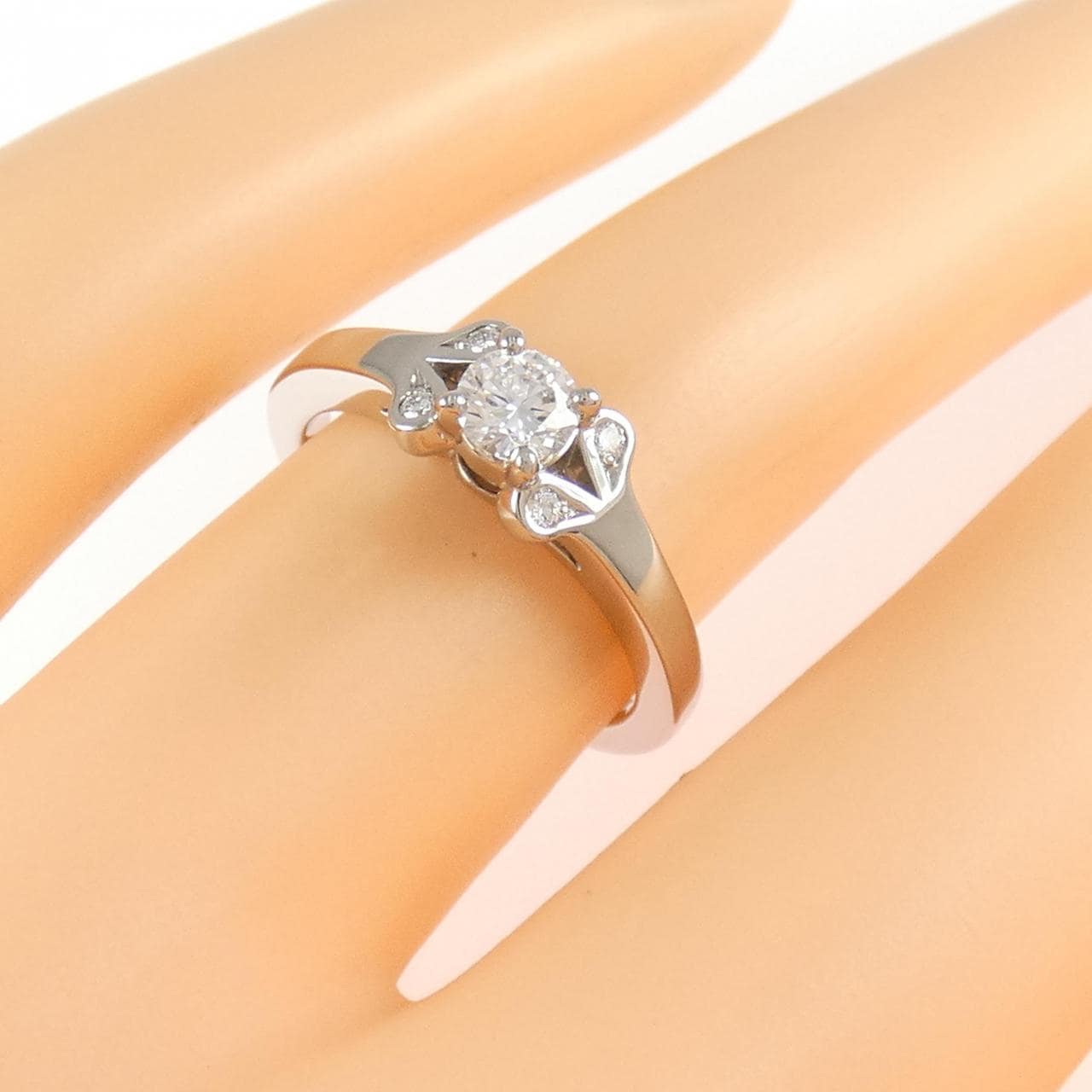 カルティエ バレリーナ リング 0.24CT D VVS2 3EXT