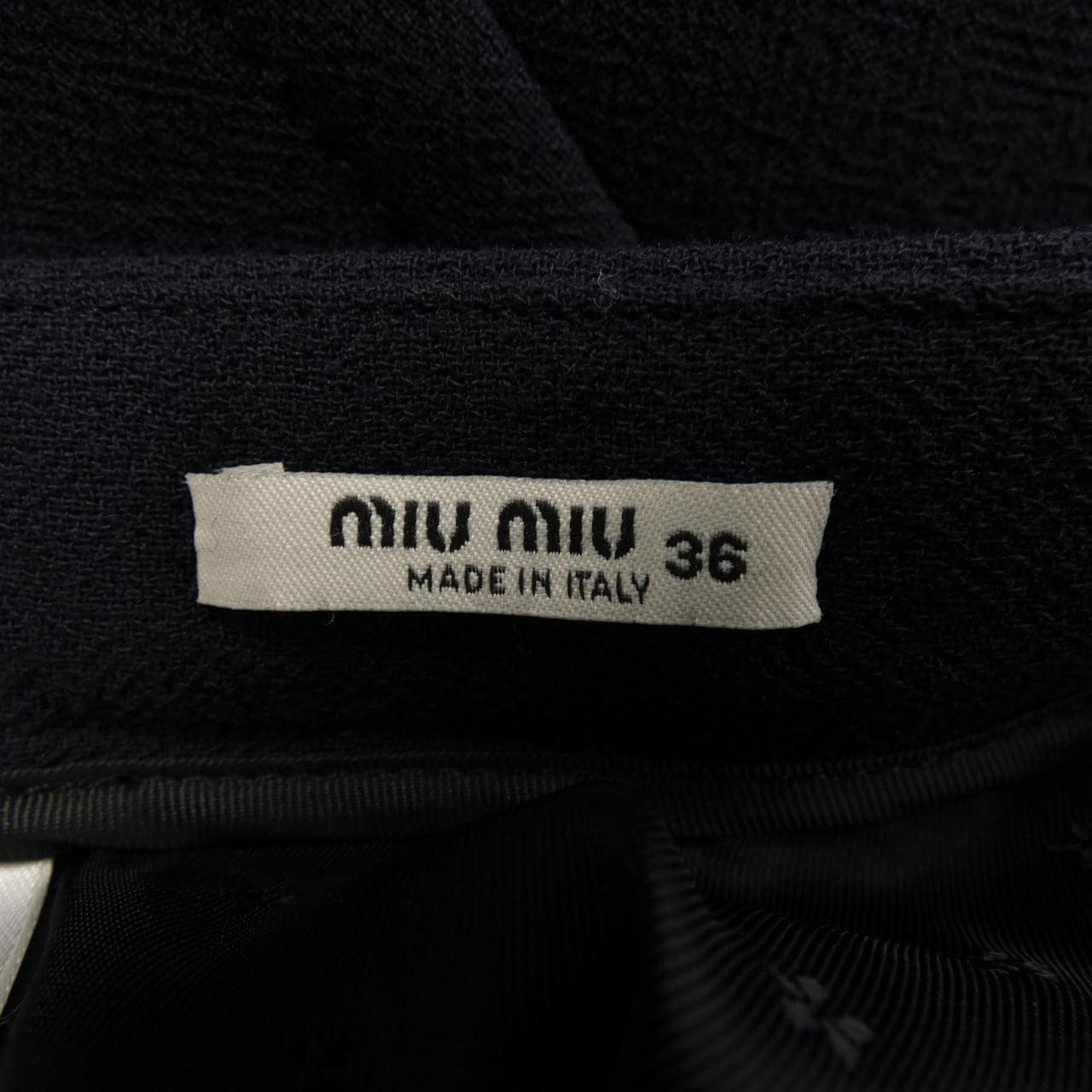 ミュウミュウ MIU MIU MG1113　1BEW スカート