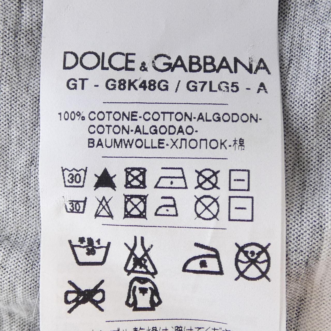 ドルチェアンドガッバーナ DOLCE&GABBANA Tシャツ