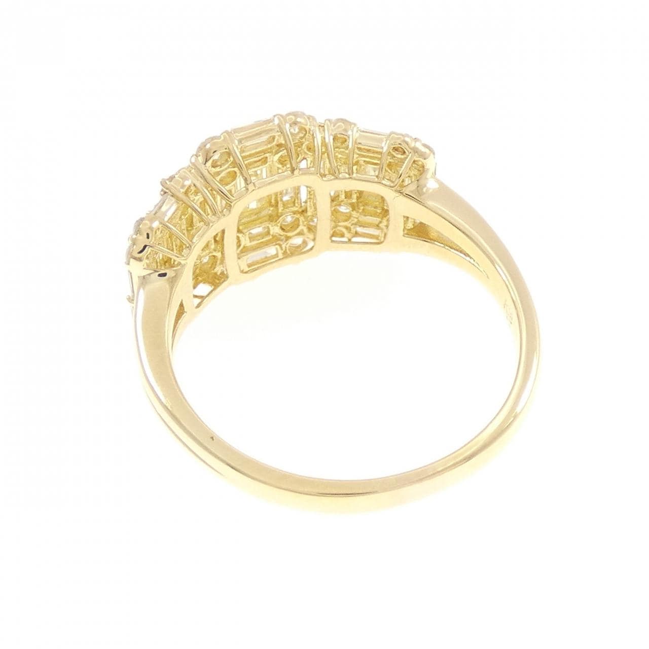 K18YG ダイヤモンド リング 1.70CT