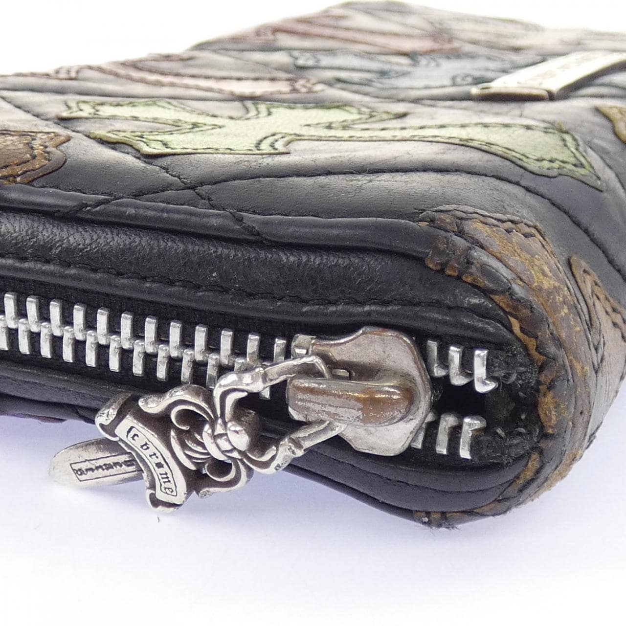 クロムハーツ CHROME HEARTS REC MULTI COLOR  レック マルチカラー パッチ WALLET