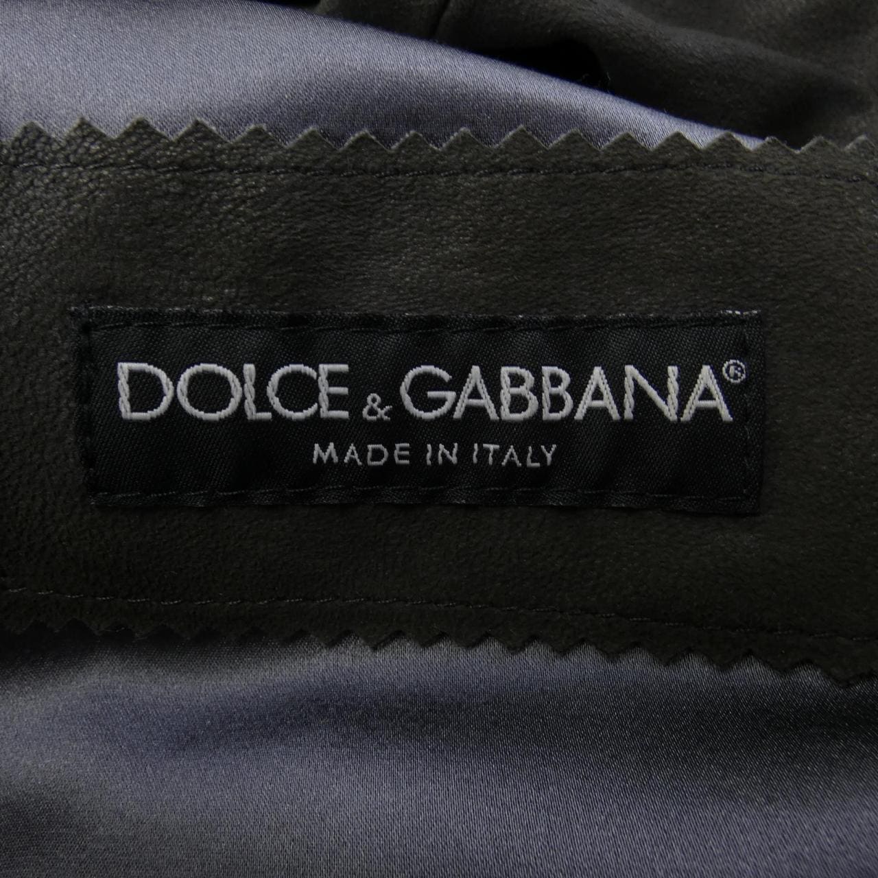 ドルチェアンドガッバーナ DOLCE&GABBANA レザージャケット