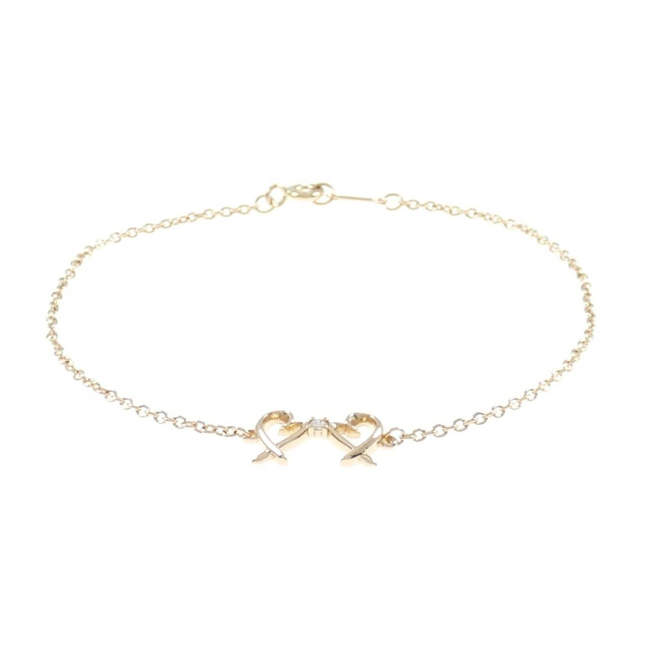 TIFFANY double loving heart bracelet