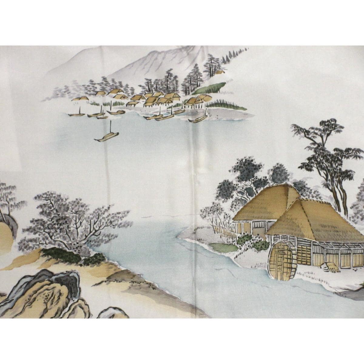 【未使用品】男物　きもの・羽織　２点セット【結城紬】